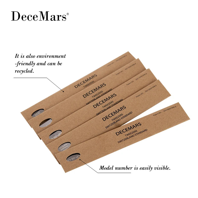 DeceMars Eyelash Extensions Tweezers For Lash Artists