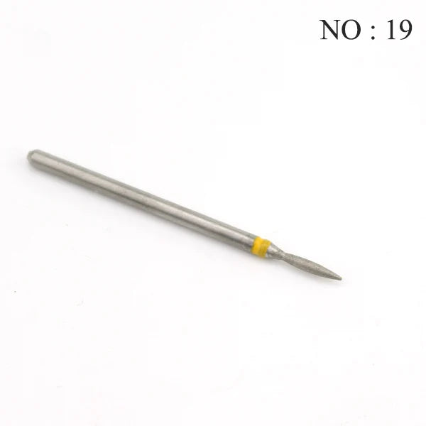 29 Types Diamond Ceramic Nail Drill Milling Cutter for Manicure Rotary Bits Cuticle Clean Accessories Nail Files Art Tools