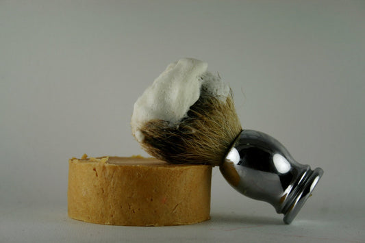 Lavender Cypress Artisan Shave Soap, Mens Shaving