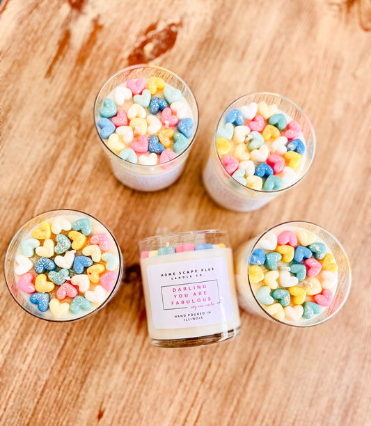 Sparkling Rainbow Soy Candle