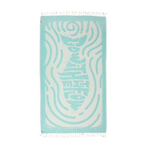 Go with the flow Peshtemal Pure Cotton Throw Beach Towel