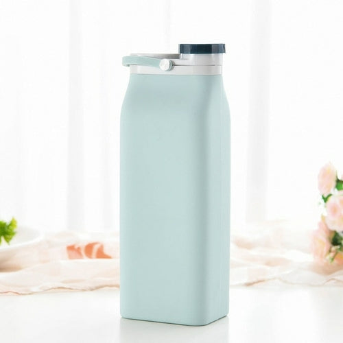 600ML Portable Silicone Water Bottle