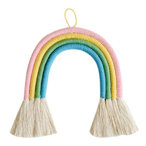 Rainbow Rope Nursery Decor