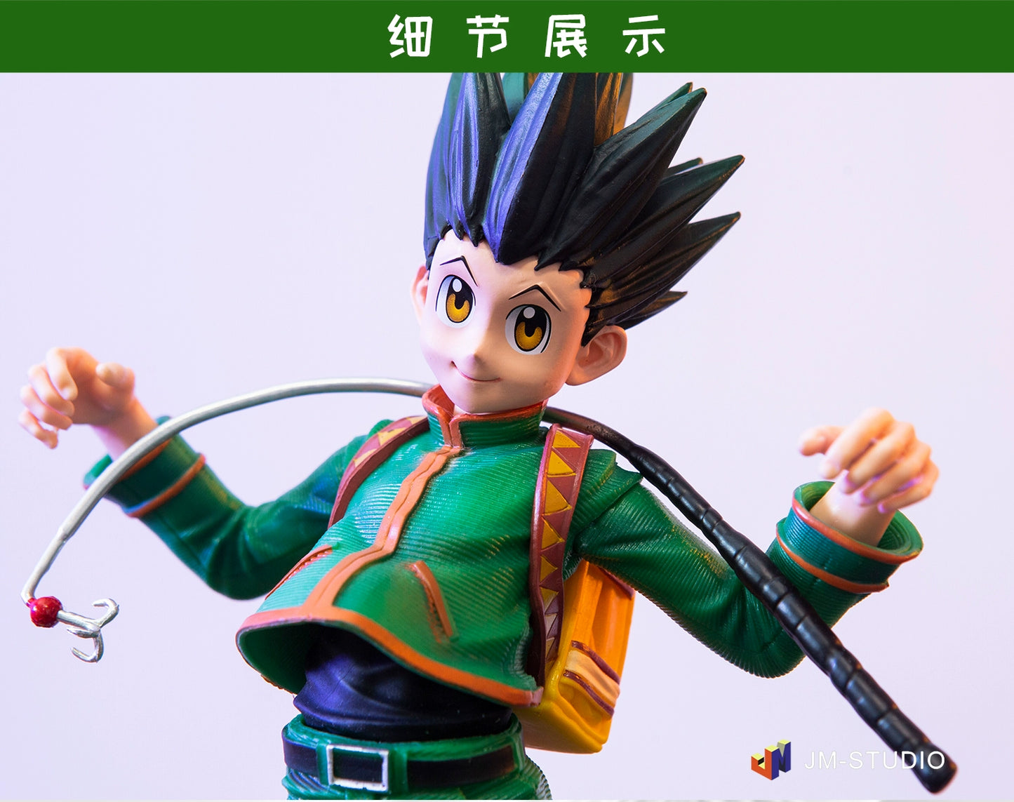 Full Time Hunter Series GK BM Hunter Killua Xiaojie Scene Garage Kit Statue Ornament Model