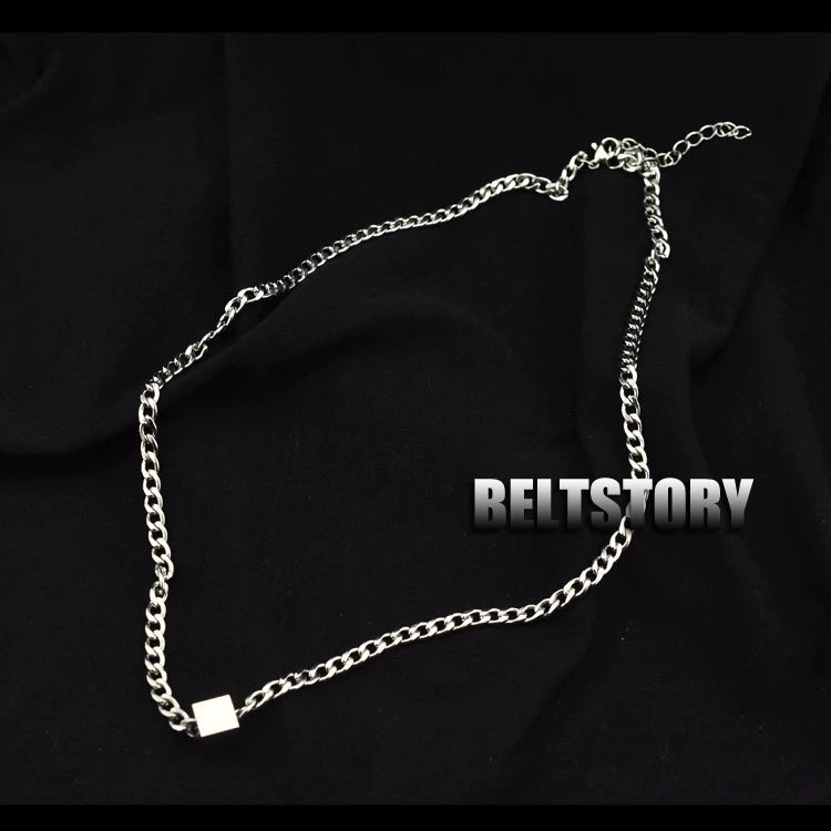 Same Style as Wang Yibo Unique Harajuku Pendant Necklace