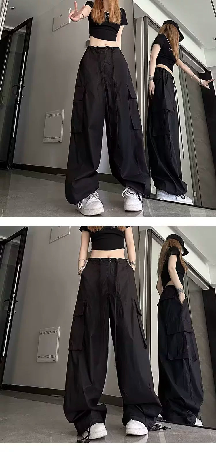 Parachute Men's and Women's Casual Wide Leg Purple Cargo Pants