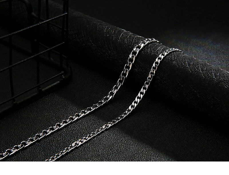 Trendy Titanium Steel Men's Hip Hop Style Girls High Street Necklace