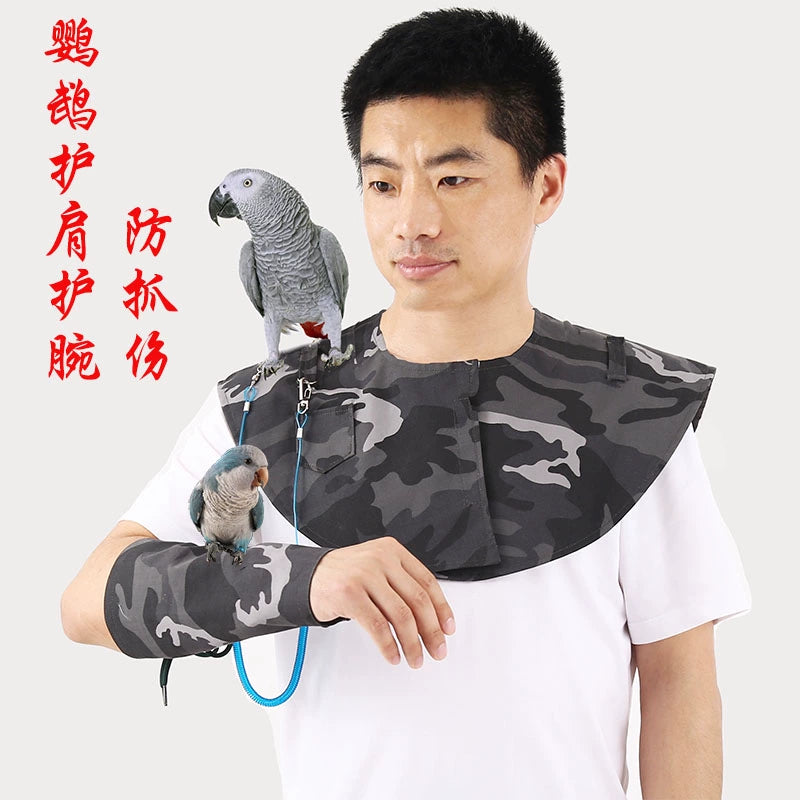 Variety Pet Clothes Parrot Clothes Flight Suit Xuanfeng Baby Diapers Shit Pocket Diaper Shawl Shoulder Pad Arm Guard Anti-Scratch