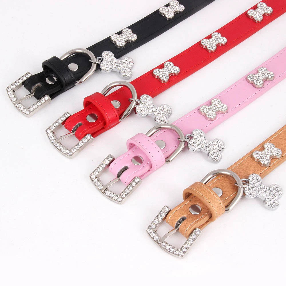 Ins Wind Black Cat Collar Daily Necessities Bones