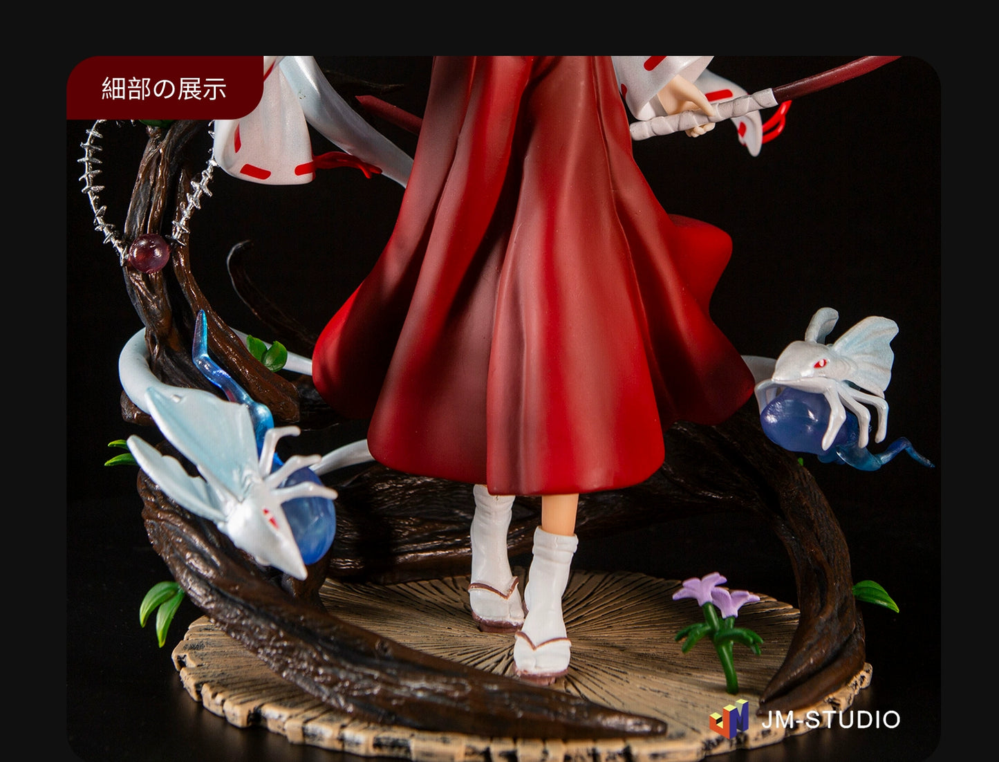 InuYasha GK Platycodon Grandiflorum Witch Sage Sesshoumaru Scene Limited Garage Kits Model Furnishing Articles Statue Gift