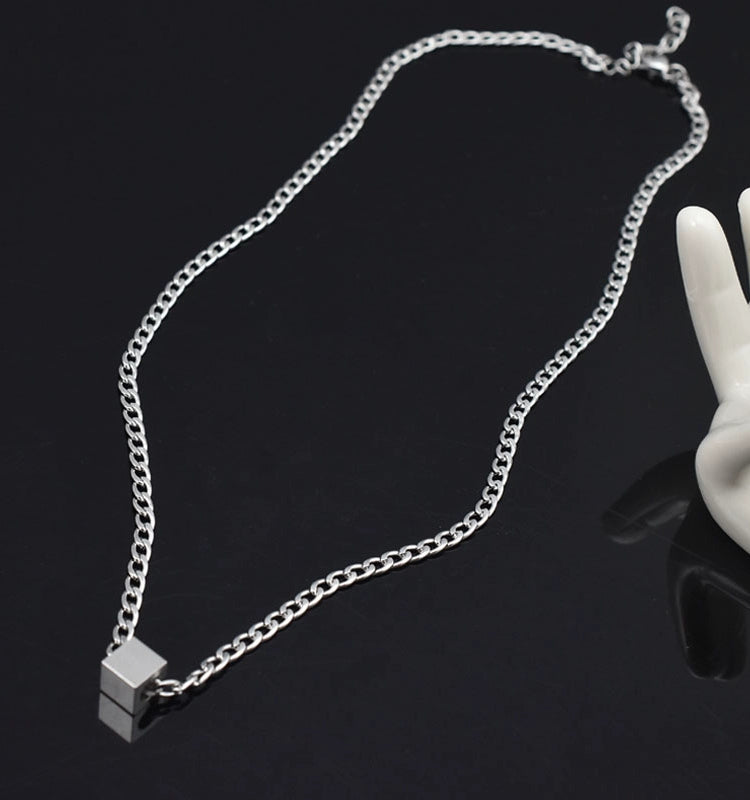 Same Style as Wang Yibo Unique Harajuku Pendant Necklace