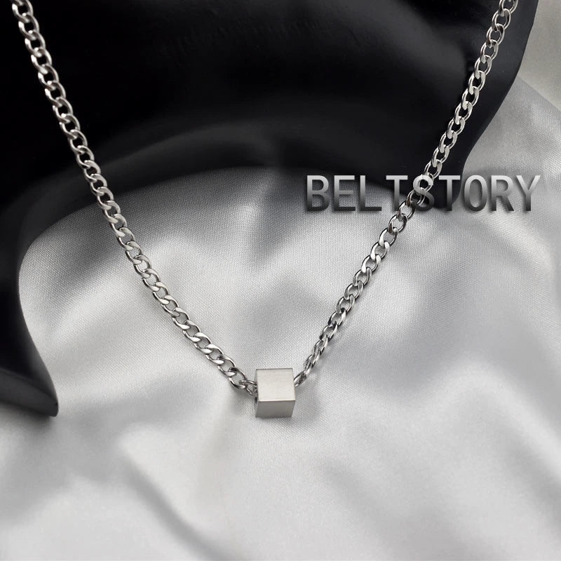 Same Style as Wang Yibo Unique Harajuku Pendant Necklace