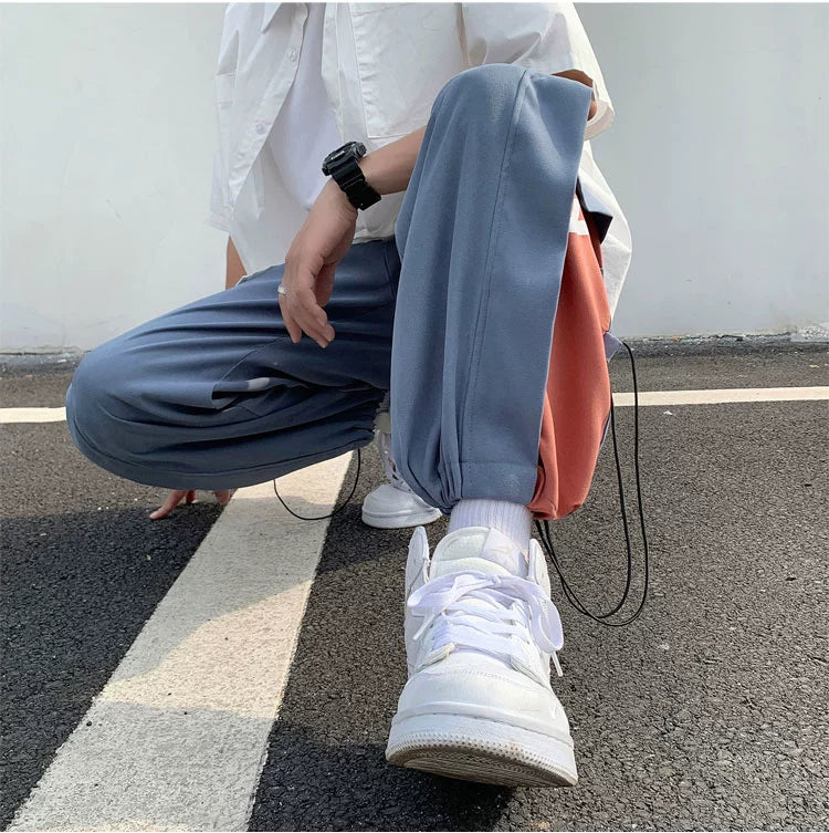 Loose Ins Hong Kong Style Japanese Casual Pants