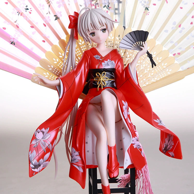 Qiongmei Hand-Made Fate Sky Anime Peripheral Wind Sky Spring Sun and Wild Sky Statue Model Decoration Can Be Changed