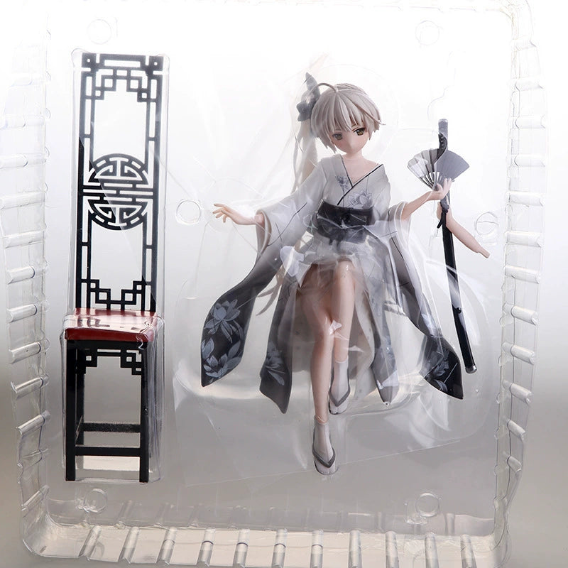 Qiongmei Hand-Made Fate Sky Anime Peripheral Wind Sky Spring Sun and Wild Sky Statue Model Decoration Can Be Changed