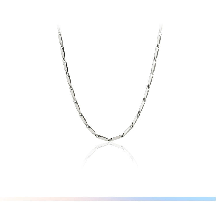 Fashion Brand Titanium Steel Hip Hop Style Decorative Girls High Street Necklace