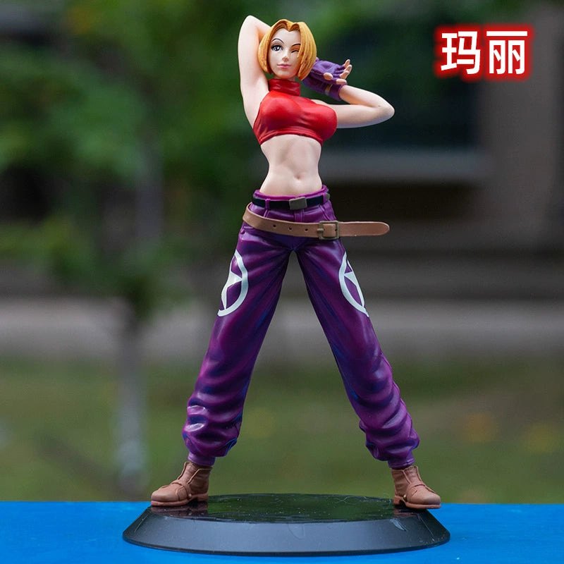 Emperor of Boxing Hand-Made Eight Gods Kyo Kusanagi Hand-Made Model Mary Kula ANGEL Authentic KOF Doll Doll Decoration