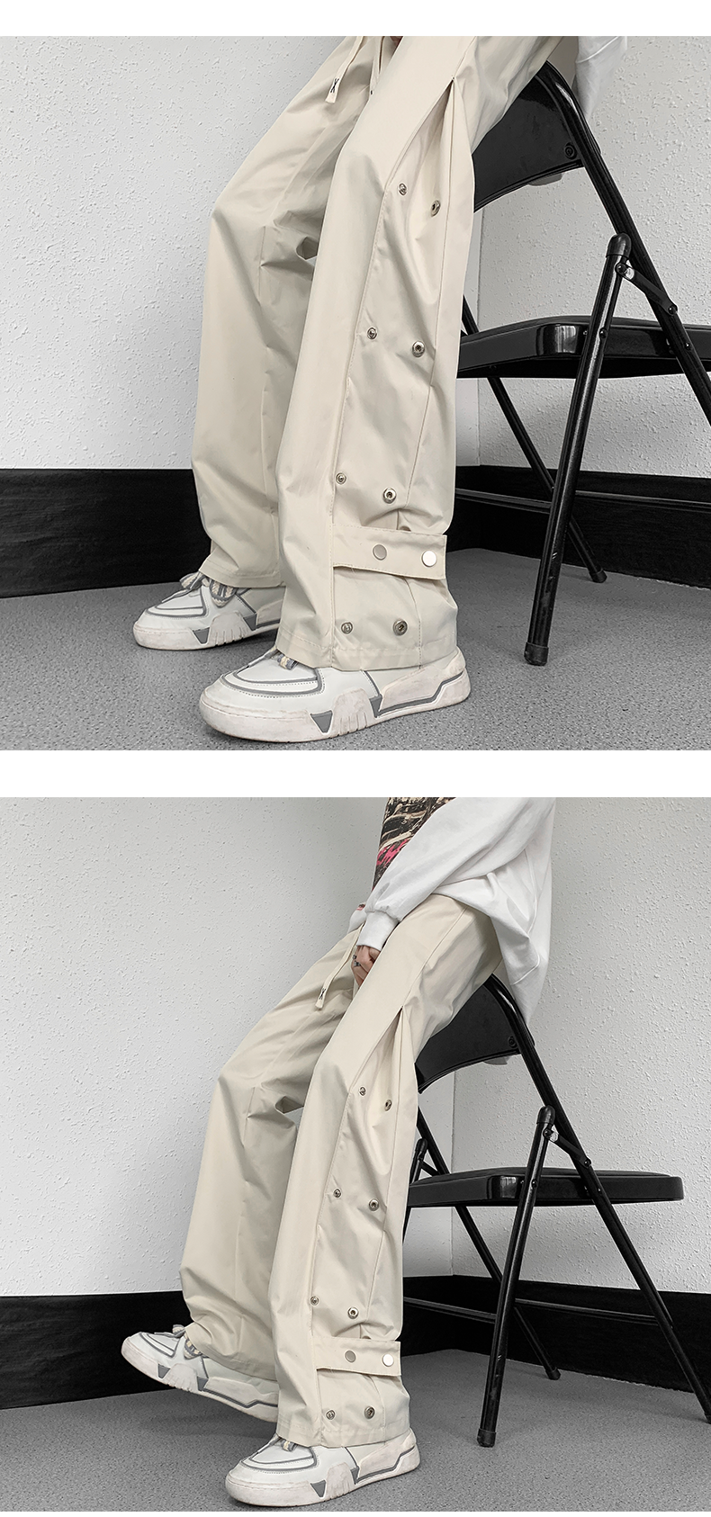 Fashion Brand Hiphop Men's High Street Casual Pants