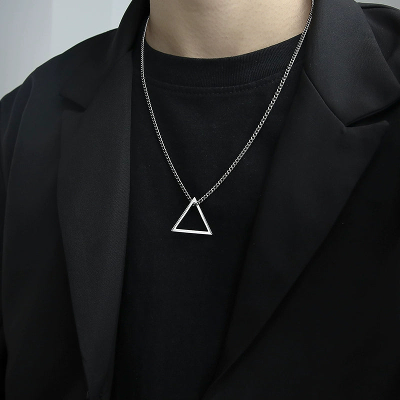 Men's Hip-Hop Fashionable Brand Fancy Hanging Ornaments Pendant Necklace