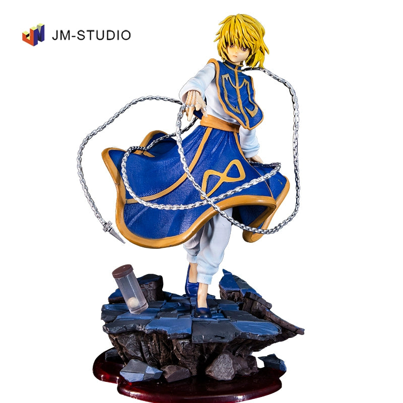 Full Time Hunter Series GK BM Hunter Killua Xiaojie Scene Garage Kit Statue Ornament Model