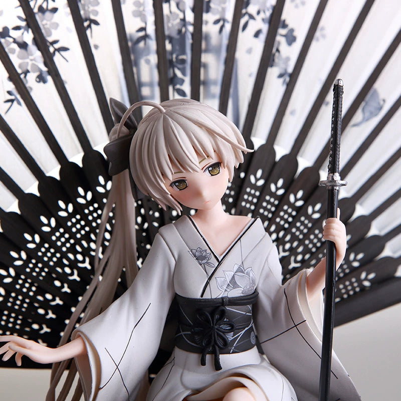 Qiongmei Hand-Made Fate Sky Anime Peripheral Wind Sky Spring Sun and Wild Sky Statue Model Decoration Can Be Changed