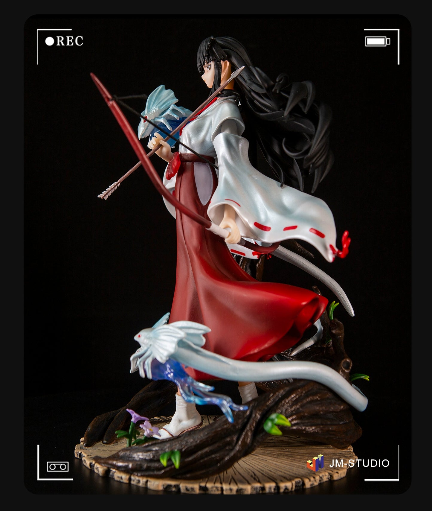 InuYasha GK Platycodon Grandiflorum Witch Sage Sesshoumaru Scene Limited Garage Kits Model Furnishing Articles Statue Gift