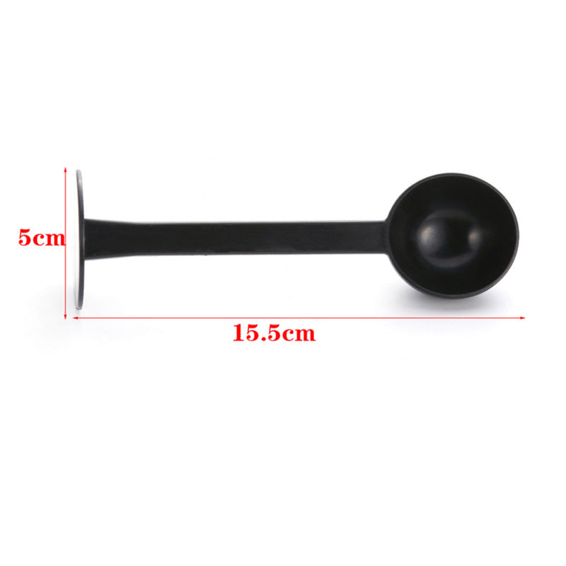 Coffee Spoon Tamping Scoop 2 in 1 for Coffee Powder Coffeeware Measuring Tamper Spoon Plastic Kitchen Accessories 1Pcs