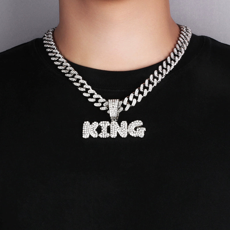 Back to the Future Men's Titanium Steel WANG Jiaer Necklace