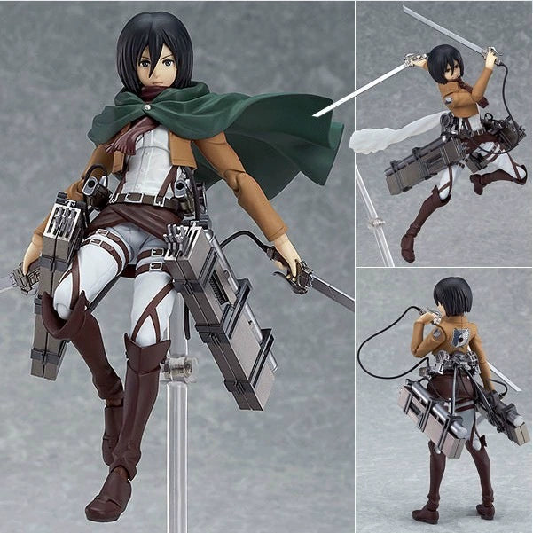 Attack on Titan Hand-Made Liwell Soldiers Chief Allen Yegel Three-Star Ackman Model Puppet Movable Joint