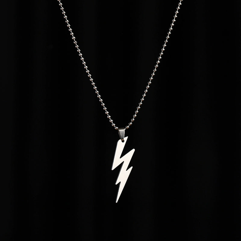 Easiest for Match Disco Jumping Stylish Men's Necklace Pendant Ins Hip Hop Titanium Steel Pendant Sweatshirt Chain Female Fashion Accessories/Ornaments