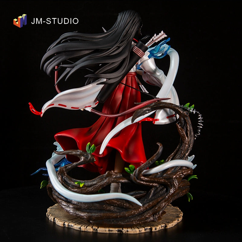 InuYasha GK Platycodon Grandiflorum Witch Sage Sesshoumaru Scene Limited Garage Kits Model Furnishing Articles Statue Gift