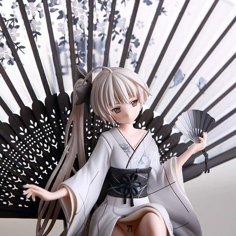 Qiongmei Hand-Made Fate Sky Anime Peripheral Wind Sky Spring Sun and Wild Sky Statue Model Decoration Can Be Changed