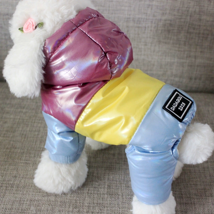 Dog Clothes Teddy Bichon Small Size Dogs Puppies Pets Warm Clothing Winter Space Cotton-Padded Clothes Fleece-Lined Thick Style Winter Clothes