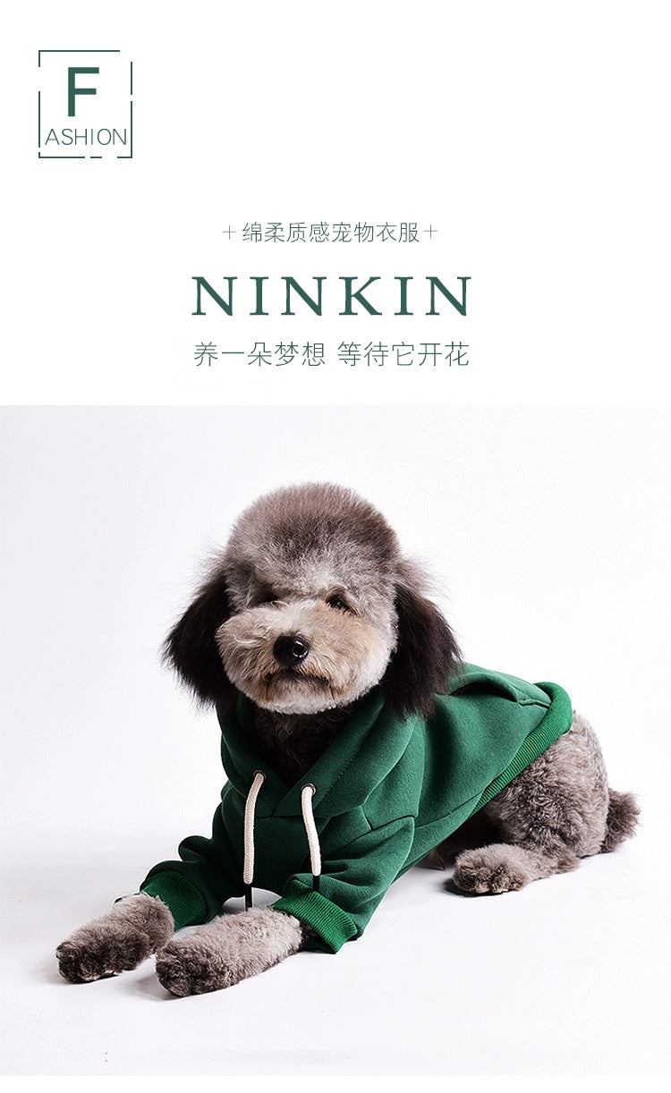 Ninkin Thickened Warm Small and Medium-Sized Dogs Dog Clothes