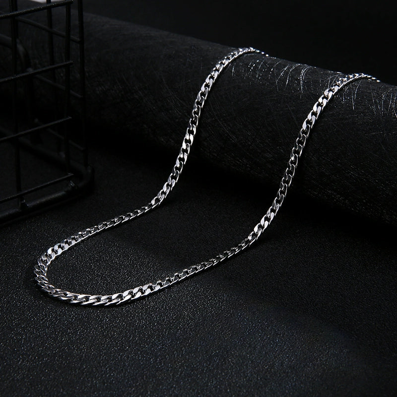 Trendy Titanium Steel Men's Hip Hop Style Girls High Street Necklace