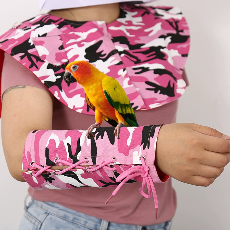 Variety Pet Clothes Parrot Clothes Flight Suit Xuanfeng Baby Diapers Shit Pocket Diaper Shawl Shoulder Pad Arm Guard Anti-Scratch