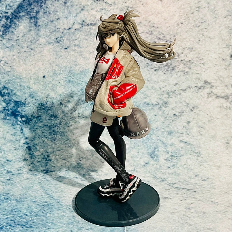 Gospel Warrior Eva Mingrixiang Hand-Made Beauty Girl Trendy Anime Two-Dimensional Model Case Decoration