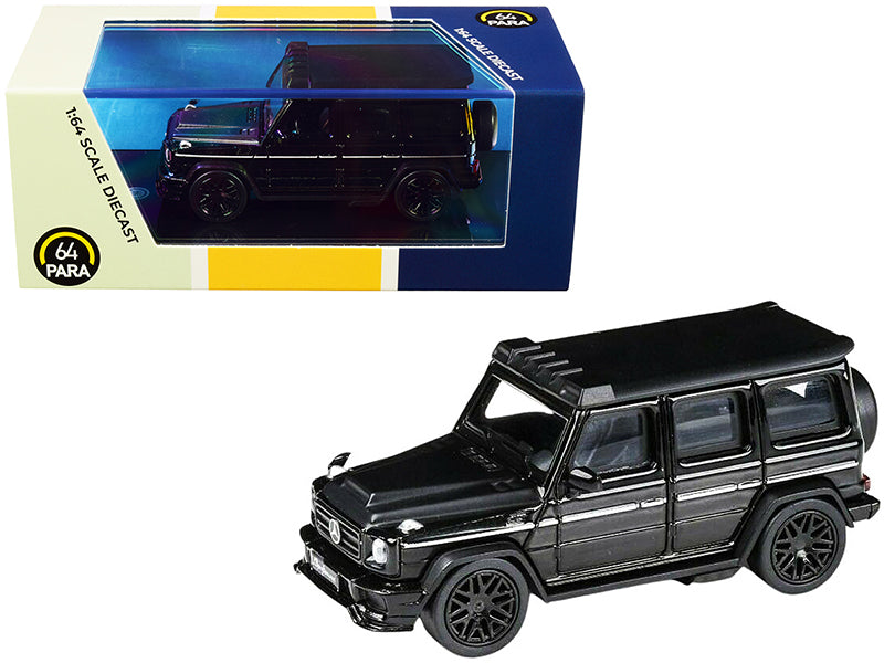 Mercedes AMG G63 Liberty Walk Wagon Black 1/64 Diecast Model Car by