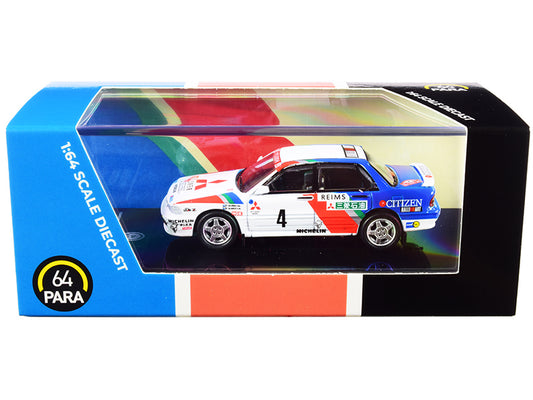 Mitsubishi Galant VR-4 #4 Monte Carlo Rally (1991) 1/64 Diecast Model