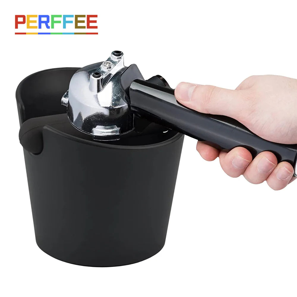 Espresso Coffee Knock Box Grounds Coffee Grind Dump Bin Anti Slip Coffee Powder Residue Box Coffee Tools Cafe Accessories