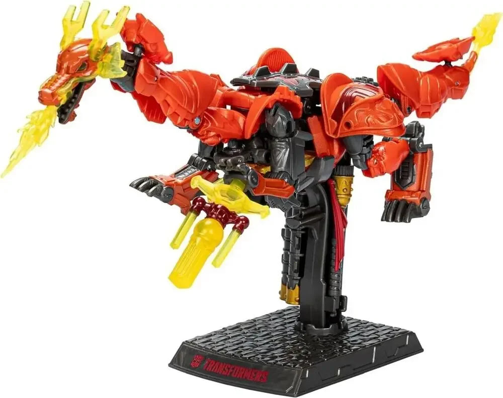 In Stock Transformers 2024 Chinese Lunar New Year Year of The Dragon Crimsonflame Action Figure Model Toy Collection Hobby Gift