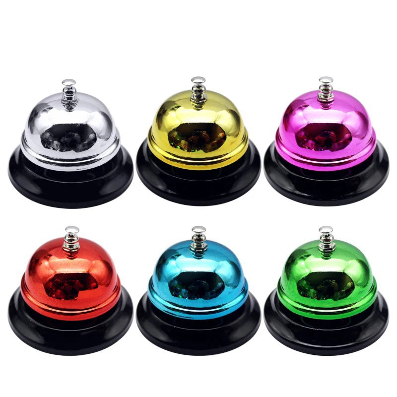 Desk Kitchen Hotel Counter Reception Christmas Craft Bell Restaurant Bar Ringer Call Bell Service Ring Home Restaurant Call Bell