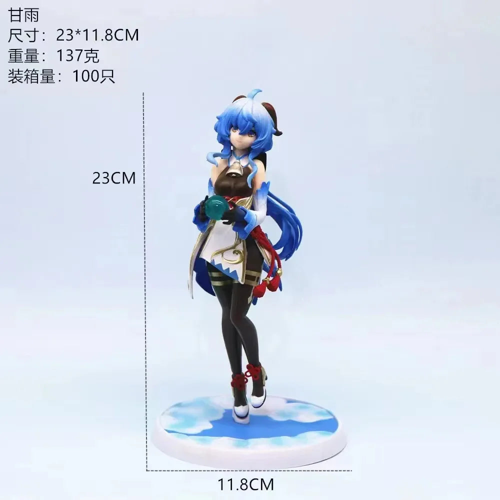 Hot Game animation figure Genshin Impact model timely rain  Anime Figure Model Dolltoy Collection