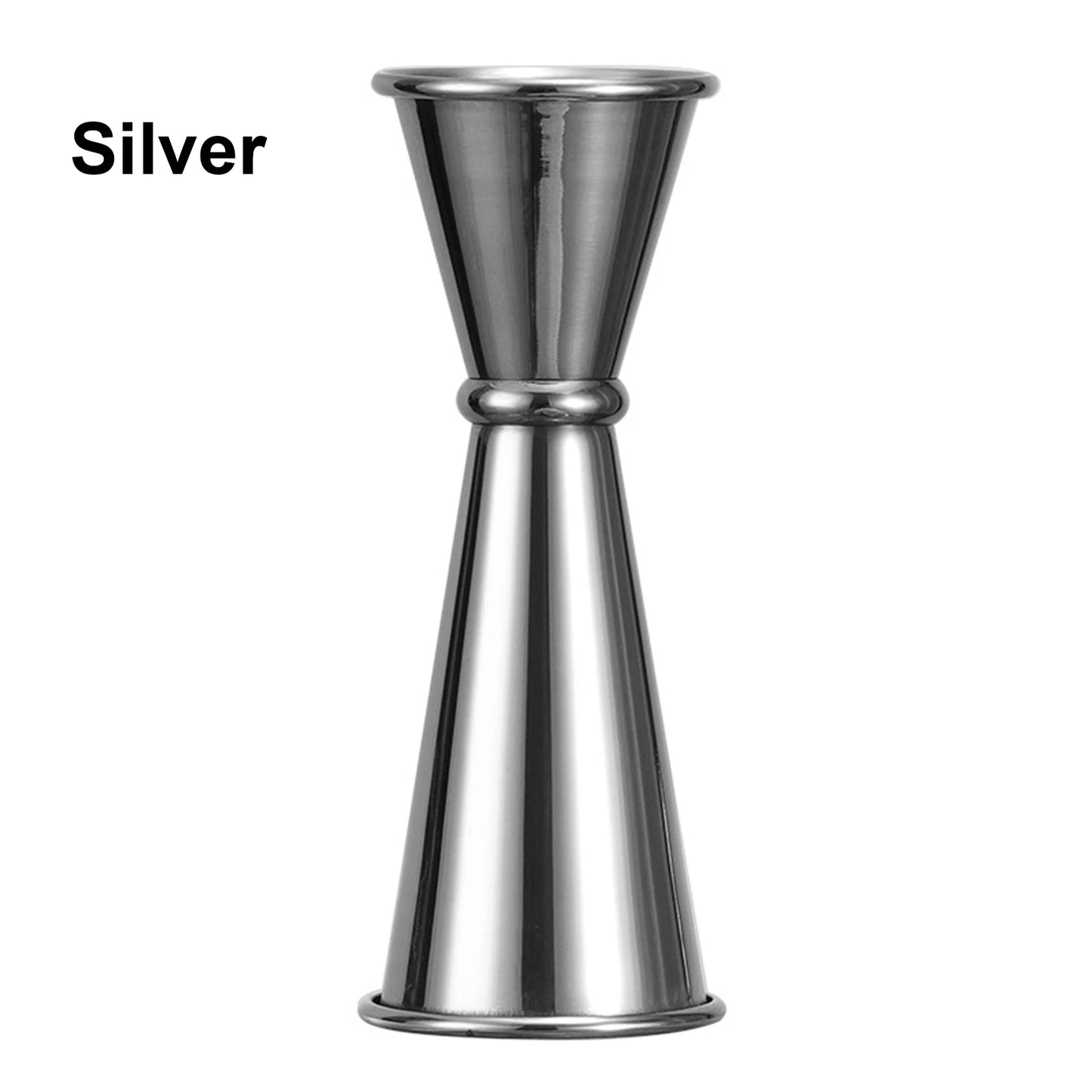 1oz/2oz New Dual Shot Stainless Steel Measure Cup Cocktail Shaker Drink Spirit Measure Jigger Kitchen Bar Barware Tools