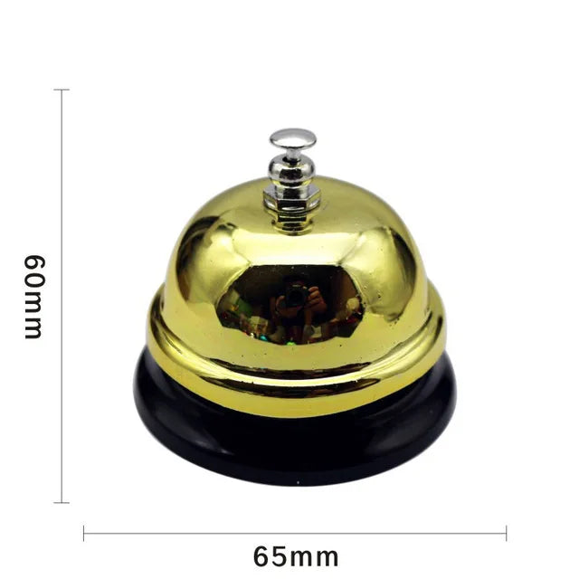 Desk Kitchen Hotel Counter Reception Christmas Craft Bell Restaurant Bar Ringer Call Bell Service Ring Home Restaurant Call Bell