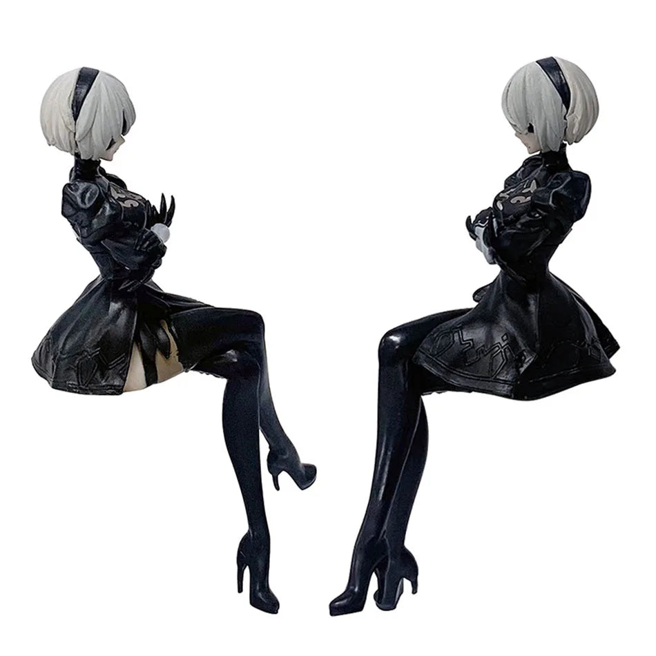 New SEGA Nier:automata Ver1.1A 2B Yorha No. 2 9S Type B 9S Premium Chokonose Figure Action Anime Mdel Toys Collectible Gift