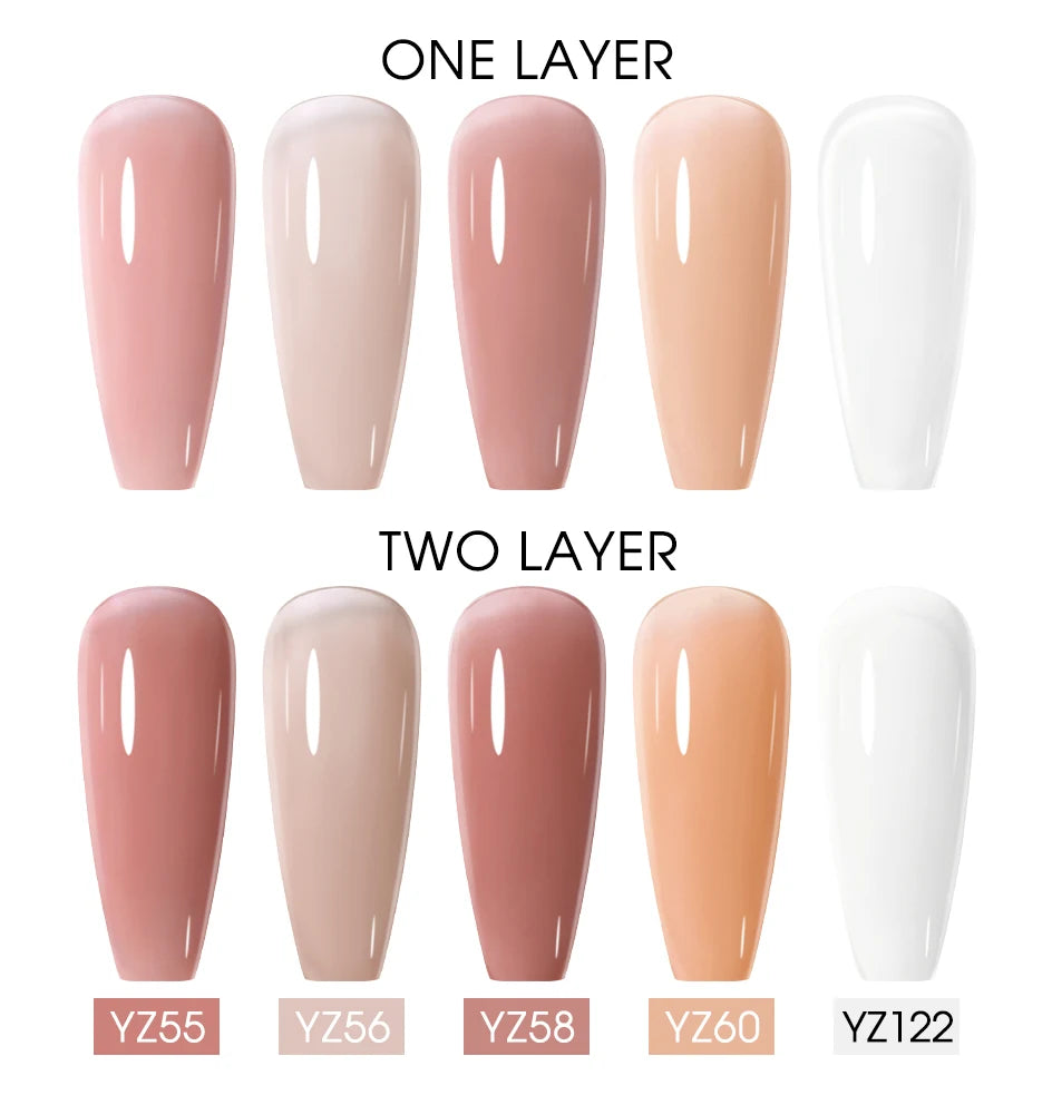 Arte Clavo 15ml Gel Nail Polishes Pink Nude Hybrid Nail Gel Lak Manicure Semi-permanent Enamels Varnish For UV LED Nail Supplies