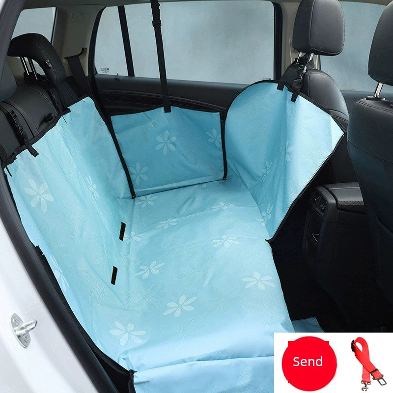 Dog Car Dog Mat Pet Car Seat Cushion Waterproof Rear Seat Safety Seat Protective Cover Anti-Dirty Pad