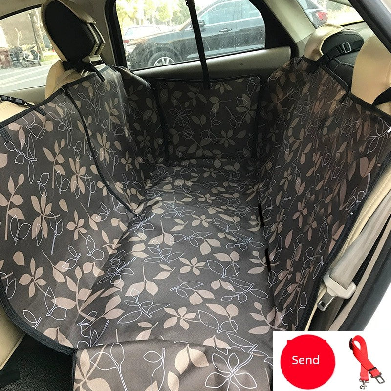 Dog Car Dog Mat Pet Car Seat Cushion Waterproof Rear Seat Safety Seat Protective Cover Anti-Dirty Pad