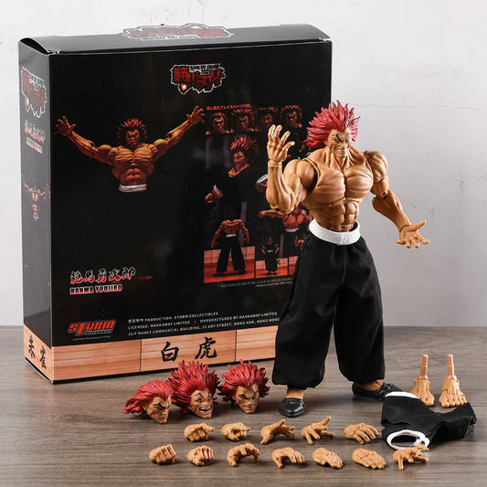 Storm Toys 1/12 Baki Hanma: Son of Ogre Hanma Yujiro PVC Action Figure Toy Anime Figurine Collectible Model Toy